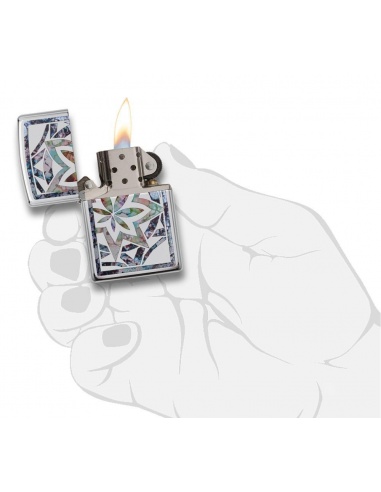 Bricheta Zippo 29727 Marijuana Leaf