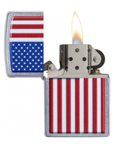 Bricheta Zippo 29722 United States Flag