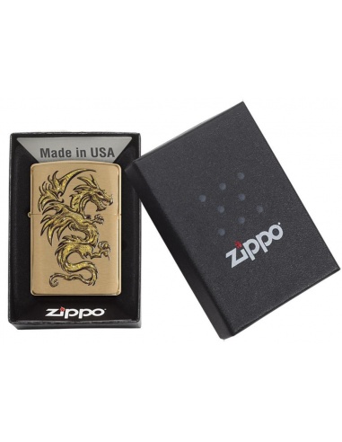 Bricheta Zippo 29725 Dragon Design