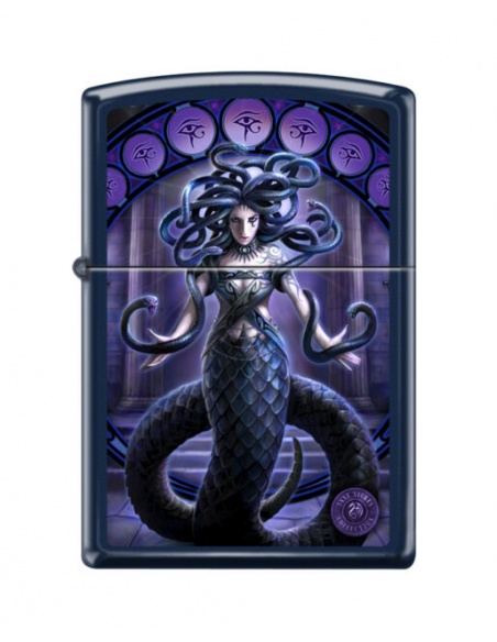 Bricheta Zippo 2920 Anne Stokes-Medusa-Snakes