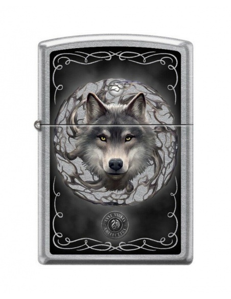 Bricheta Zippo 5812 Anne Stokes-Wolf & Moon