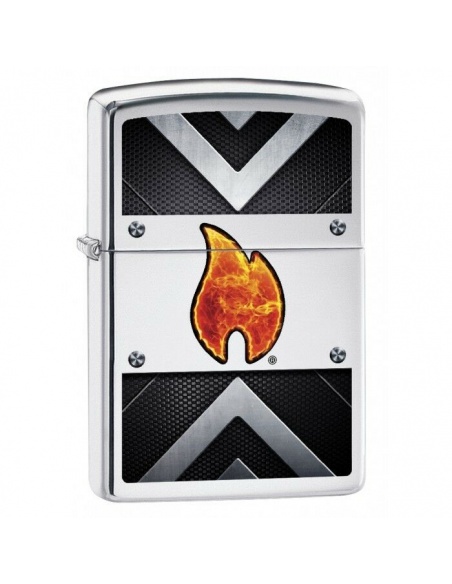 Bricheta Zippo 5455 Flame on Fire