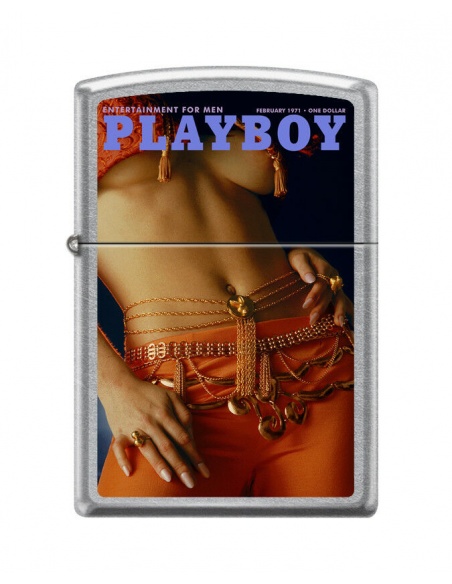 Bricheta Zippo 6321 Playboy Cover-February 1971