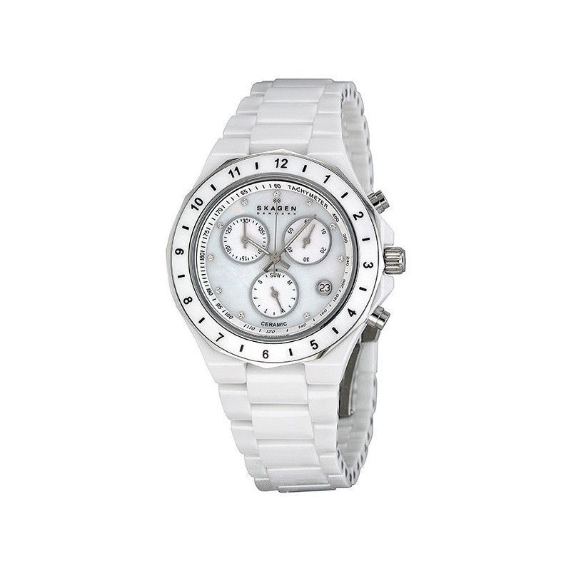 Ceas de dama Skagen Ceramic C913SWXC
