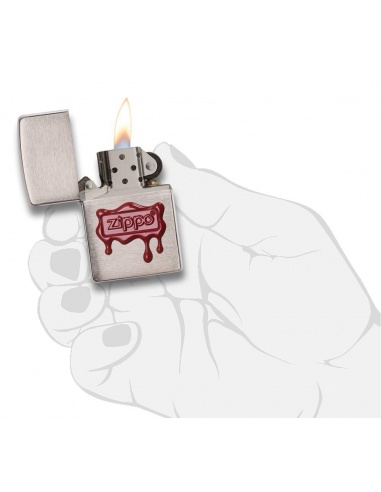 Brichetă Zippo 29492 Red Wax Seal-Logo