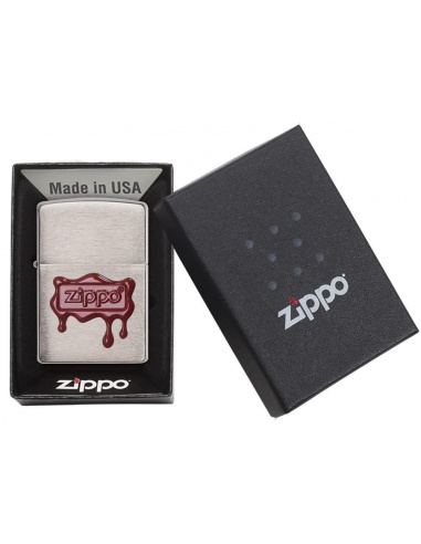 Brichetă Zippo 29492 Red Wax Seal-Logo