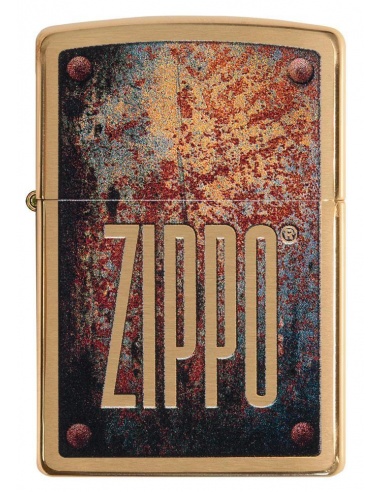 Brichetă Zippo 29879 Rusty Plate Design