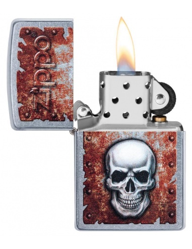 Brichetă Zippo 29870 Rusted Skull Design