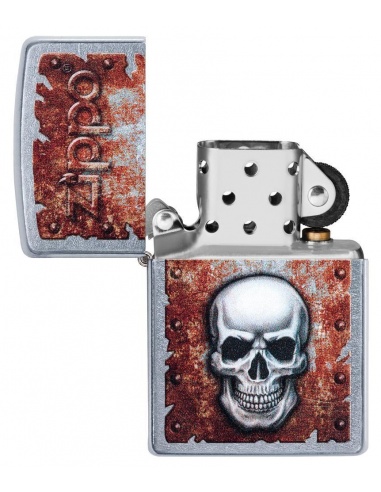 Brichetă Zippo 29870 Rusted Skull Design