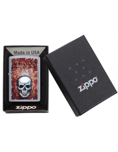 Brichetă Zippo 29870 Rusted Skull Design