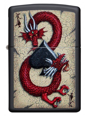 Brichetă Zippo 29840 Dragon-Ace of Spades
