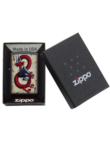 Brichetă Zippo 29840 Dragon-Ace of Spades