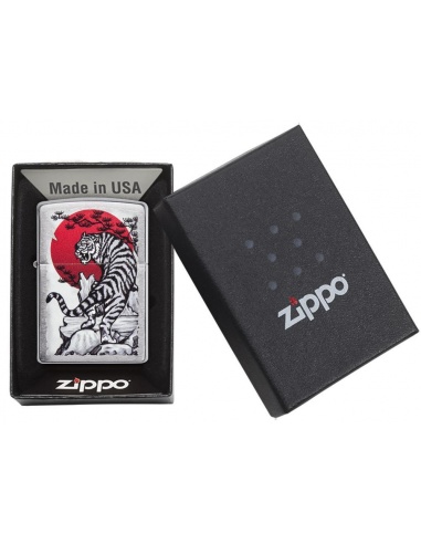 Brichetă Zippo 29889 Tiger & Rising Sun