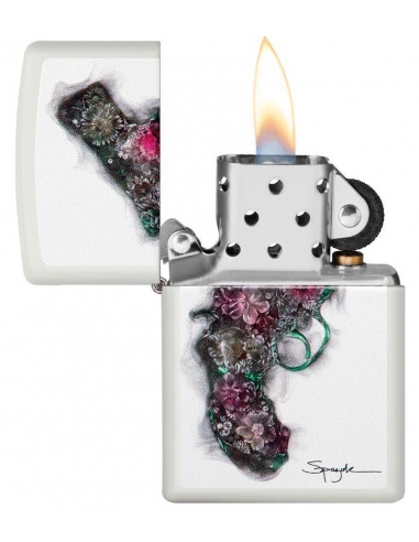 Brichetă Zippo 29894 Spazuk-Pistol With Flowers