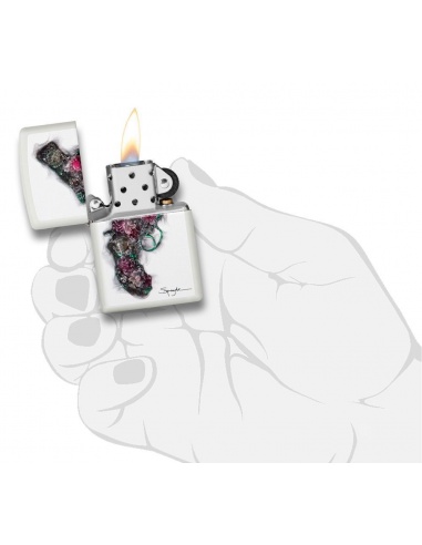 Brichetă Zippo 29894 Spazuk-Pistol With Flowers