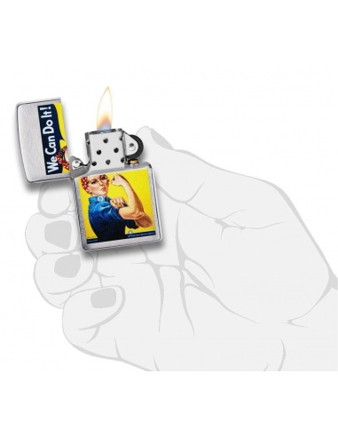 Brichetă Zippo 29890 Military Poster-We Can Do It-Rosie
