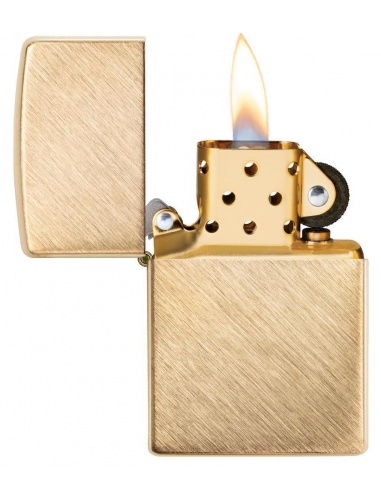 Brichetă Zippo 29830 Herringbone Sweep Brass 