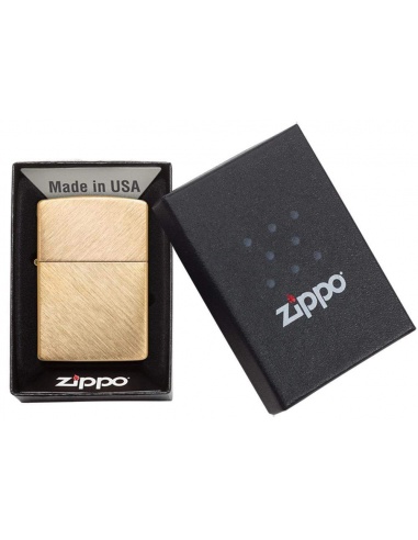 Brichetă Zippo 29830 Herringbone Sweep Brass 