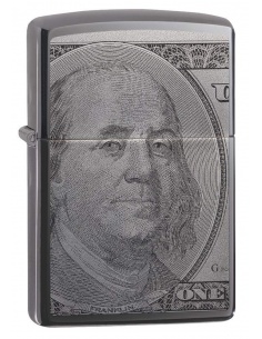 Brichetă Zippo 49025 USA Currency Design-$100 Bill