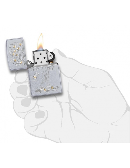 Brichetă Zippo 29999 Money Tree Design