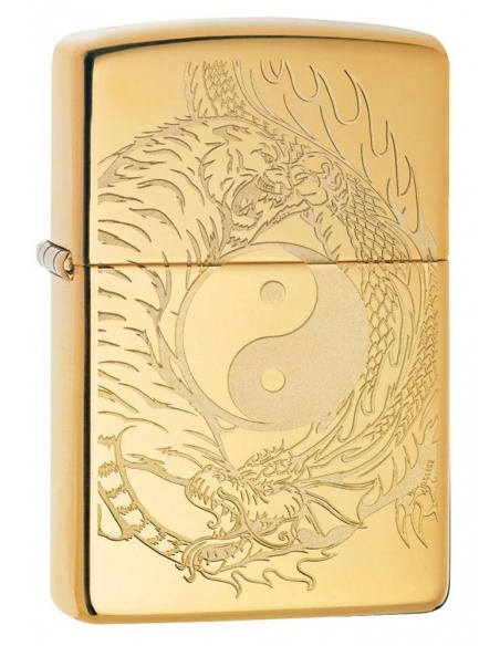 Brichetă Zippo 49024 Tiger & Dragon Design