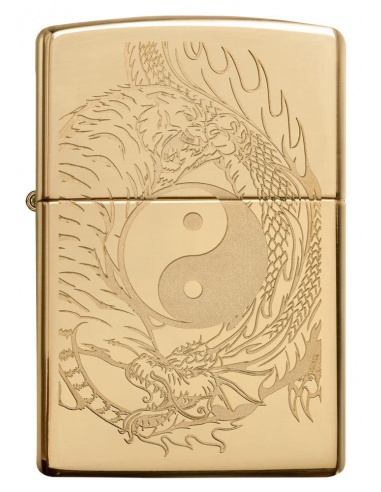 Brichetă Zippo 49024 Tiger & Dragon Design