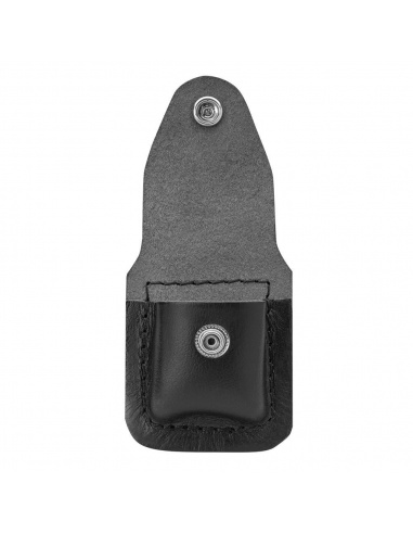 Husă brichetă Zippo cu capsă și loop LPLBK