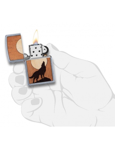 Brichetă Zippo Woodchuck USA Howling Wolf 49043