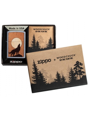 Brichetă Zippo Woodchuck USA Howling Wolf 49043