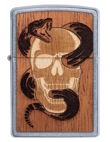 Brichetă Zippo Woodchuck USA Snake & Skull 49042