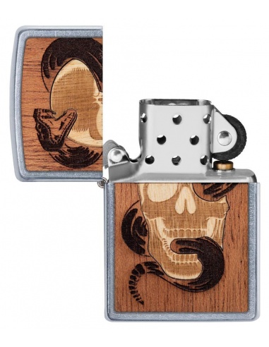 Brichetă Zippo Woodchuck USA Snake & Skull 49042