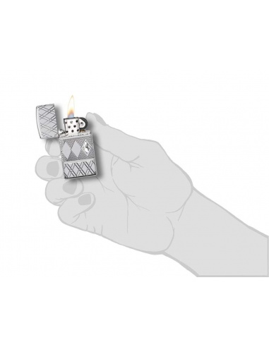 Brichetă Zippo Diamond Pattern 49052