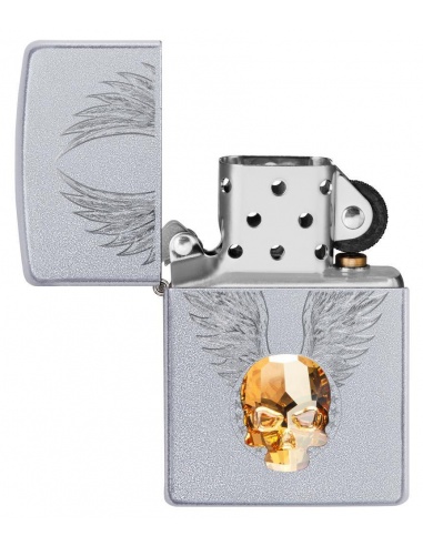 Brichetă Zippo Gold Skull Design 49034