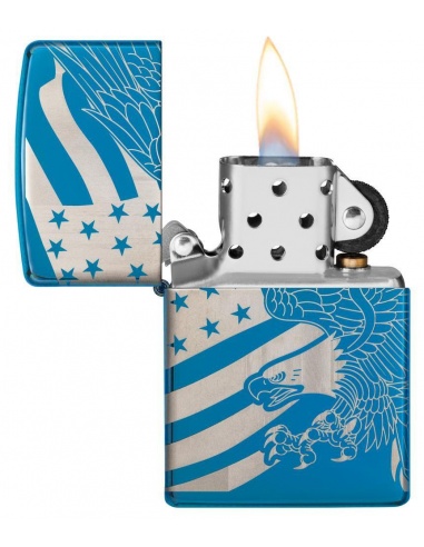 Brichetă Zippo Patriotic Eagle & Flag Design 49046
