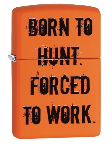 Brichetă Zippo Born to Hunt-Forced to Work 29269