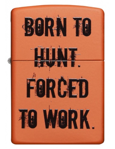 Brichetă Zippo Born to Hunt-Forced to Work 29269