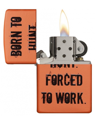 Brichetă Zippo Born to Hunt-Forced to Work 29269
