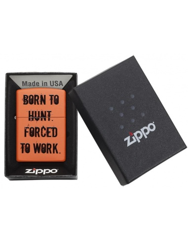Brichetă Zippo Born to Hunt-Forced to Work 29269