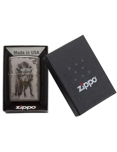 Brichetă Zippo Wolf Design 49073