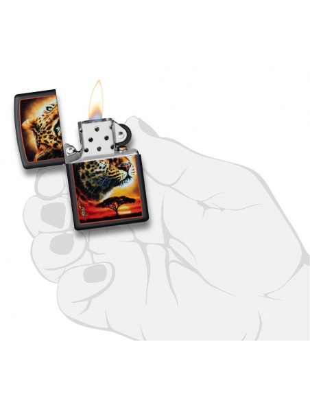 Brichetă Zippo Mazzi African Leopard 49068