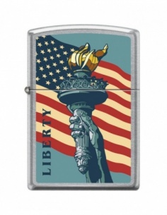 Brichetă Zippo 1131 Statue of Liberty - USA Flag
