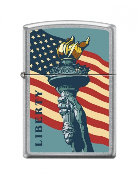 Brichetă Zippo 1131 Statue of Liberty - USA Flag