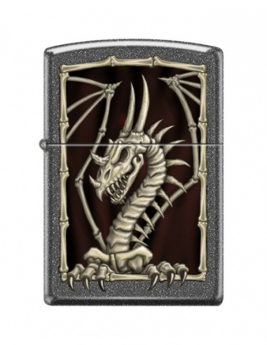Brichetă Zippo 7955 Dragon Skeleton Design