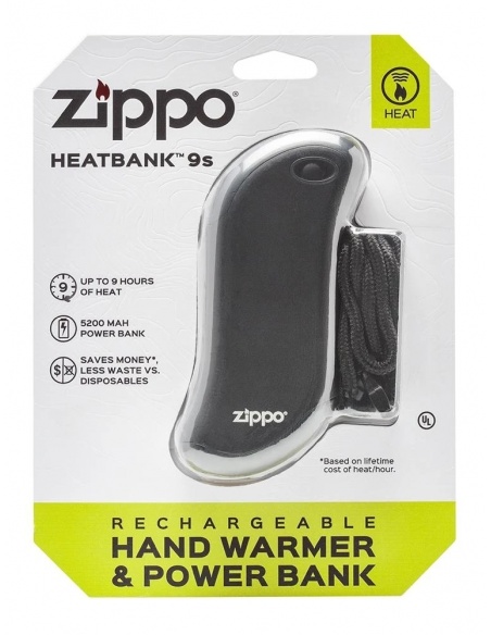 Încălzitor de mâini reîncărcabil + baterie externă HeatBank 9s Zippo 40512
