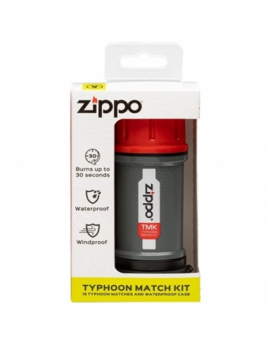 Set chibrituri Zippo Typhoon rezistente la vânt...