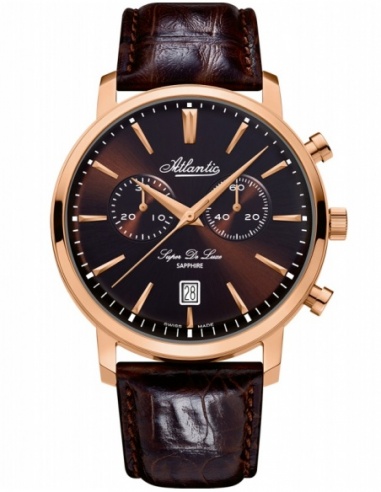 Ceas barbatesc Atlantic Super de Luxe 64451.44.81