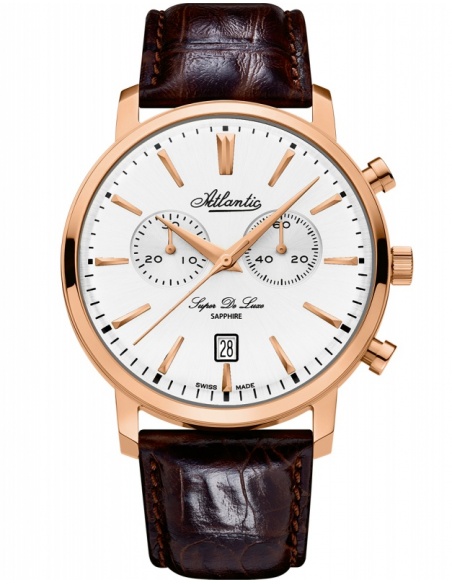 Ceas barbatesc Atlantic Super de Luxe 64451.44.21R