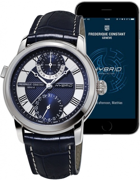 Smartwatch hibrid barbatesc Frederique Constant Manufacture FC-750MCN4H6