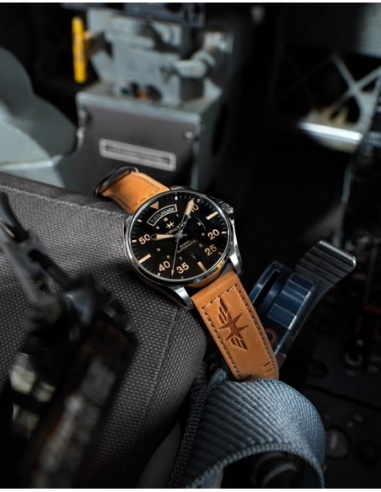 Ceas barbatesc Hamilton Khaki Aviation H64645531