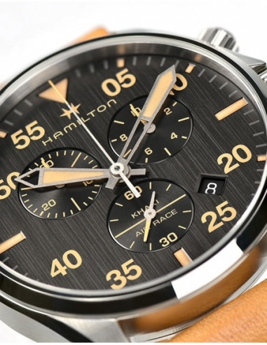Ceas barbatesc Hamilton Khaki Aviation H76722531
